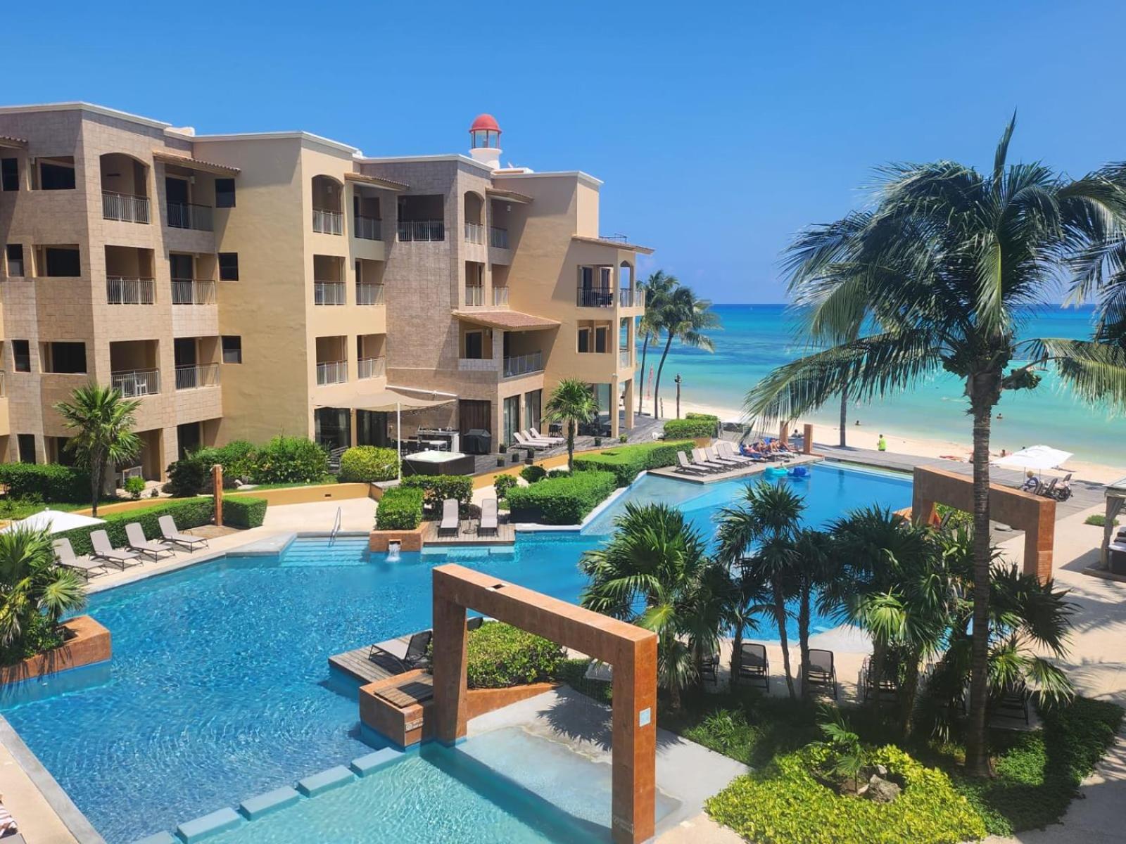 Ocean Front El Faro Reef 304 Aparthotel Плая дел Кармен Екстериор снимка
